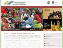 Tablet Screenshot of iasc2011.fes.org.in