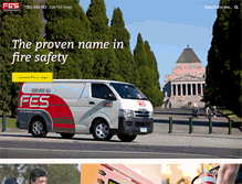 Tablet Screenshot of fes.com.au